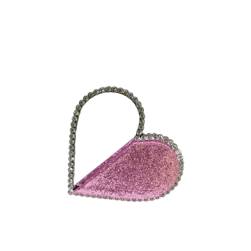 Bolsa feminina de mão com diamantes personalizados, um acessório de moda exclusivo que adiciona elegância e brilho ao seu visual. — foto 2