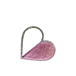 Bolsa feminina de mão com diamantes personalizados, um acessório de moda exclusivo que adiciona elegância e brilho ao seu visual. — foto 2