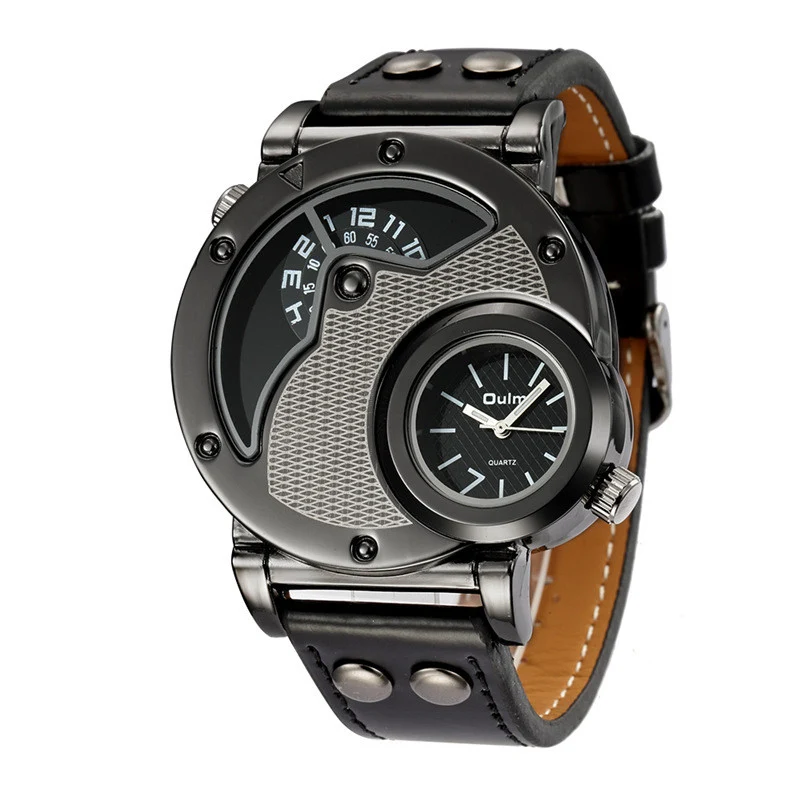 Relógio masculino de tendência, moderno e estiloso. Expresse seu estilo com elegância e precisão. Perfeito para qualquer momento e ocasião. — foto 3