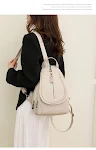 Nova Mochila Feminina de Couro Macio Grande Capacidade, Confortável e Versátil, Ideal para uso diário e viagens — foto 12