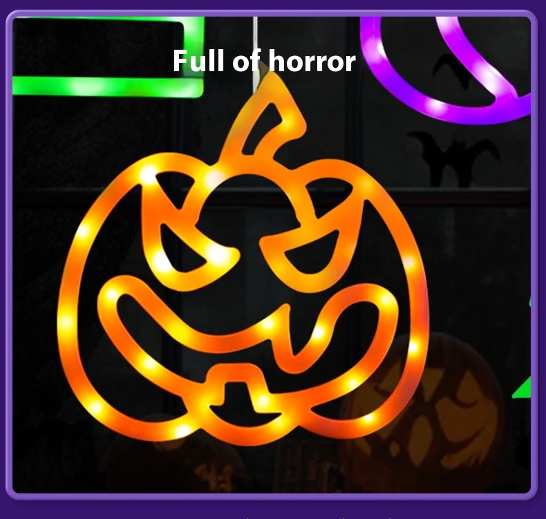 Title 10, Halloween Decoration Ice Bar Hanging Light LED ...