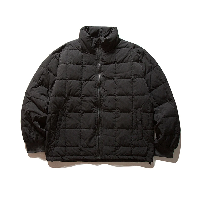 Stand Collar Solid Color Down Jacket for Men and Women. Warm and Comfortable Winter Coat. Perfect for Everyday Wear, Tra — photo 2