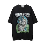Statue Printed Short-sleeved T-shirt for Men Comfortable Breathable Fabric Cool Design Perfect for Summer Casual Wear Mo — photo 11