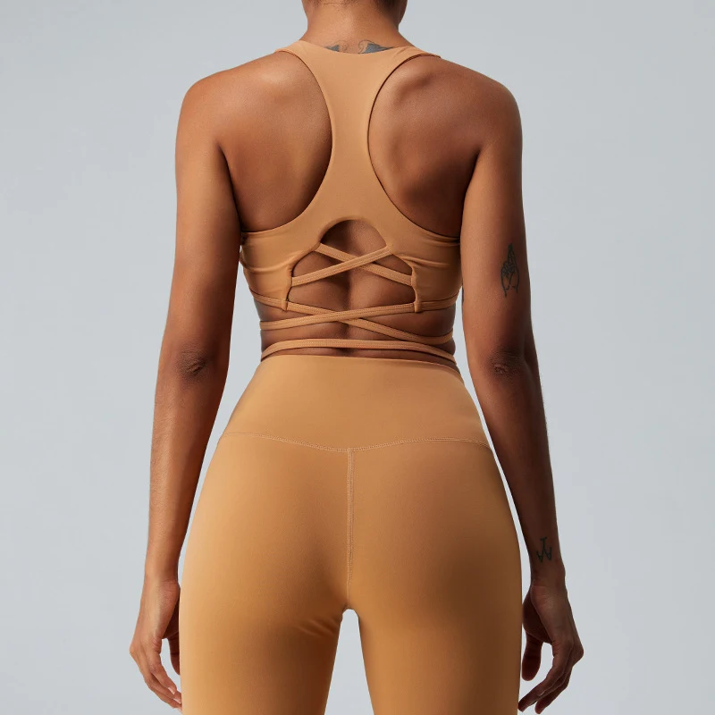 Women's Yoga Vest Running Fitness Top Breathable sports shirt Quick-drying Perfect for workouts and active fitness train — photo 3