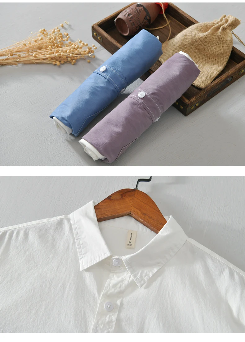Camisa Masculina Verão Manga Longa Fina Casual Degradê Algodão Conforto e Leveza para o Clima Quente Respirável Perfeita para um Visual Descontraído e Moderno — foto 4