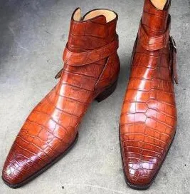 Title 3, Botas Curtas Representativas Masculinas com Fiv...