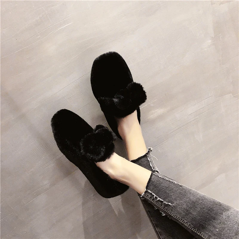 Women's Mid Heel Round Toe Flat Peas Shoes for Comfortable Everyday Wear, Perfect for Walking and Working, Stylish and P — photo 3