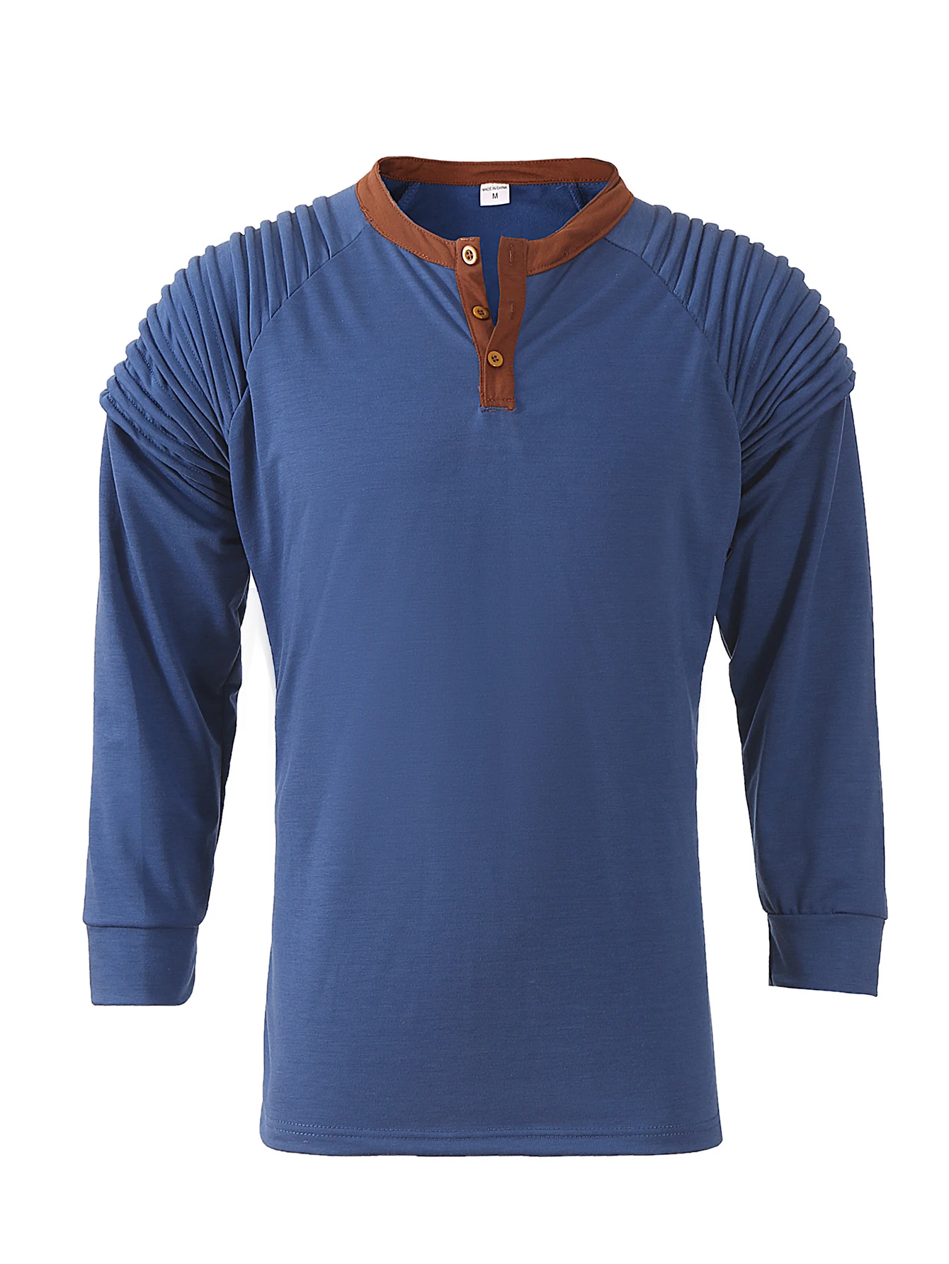 Camiseta Tática Manga Longa Masculina Amazon Botão Manga Longa, ideal para uso tático e atividades ao ar livre. Conforto e durabilidade. — foto 9