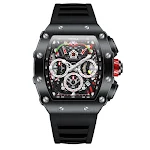 Relógio Mecânico Automático Masculino Elegante e Versátil Perfeito para qualquer ocasião, combina estilo atemporal com funcionalidade precisa. — foto 20