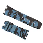 Camouflage blue