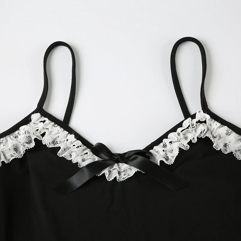 Title 13, European and American sweet and spicy lace spli...