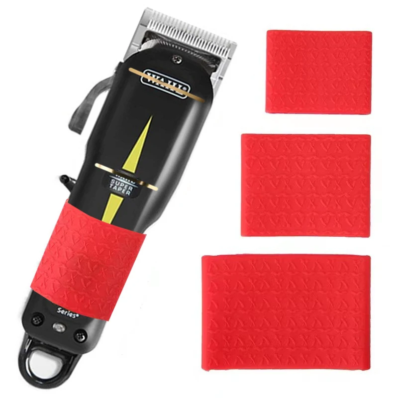 Anel de silicone antiderrapante Retro Trim para cortadores de cabelo. Garante aderência superior, segurança e controle ao cortar. — foto 14