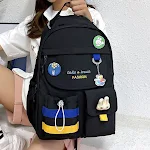Mochila Escolar Grande e Fofa para Alunas do Ensino Fundamental Espaço Amplo e Design Atraente para Adolescentes Praticidade e Estilo — foto 8