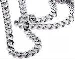 Colar hip-hop sofisticado, simples e espesso, corrente de clavícula. Adicione um toque de estilo e atitude ao seu visual. — foto 4