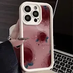 Antique White Wine Red