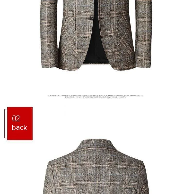 Title 5, Casaco fino casual masculino primavera e outono...