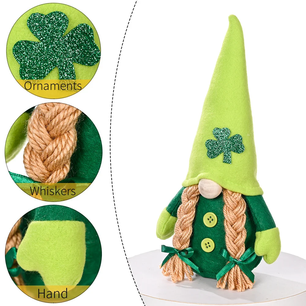 Celebre o Festival Irlandês com Figuras de Ação do Rudolph Verde! Decore, divirta-se e traga a magia natalina irlandesa para sua casa. — foto 1