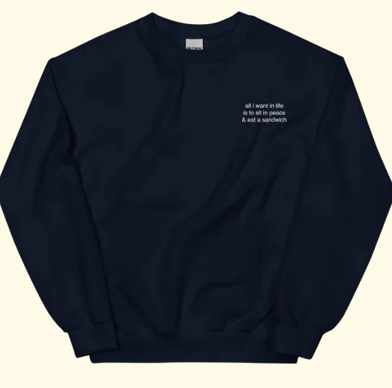 Suéter estampado estilo coreano com gola careca e caimento solto, perfeito para um visual casual e moderno com conforto e estilo únicos. — foto 2