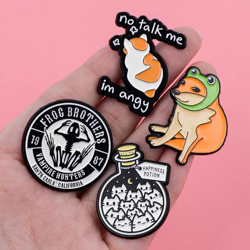 Title 9, Broche de animal personalizado de aleación crea...