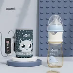 Newborn Baby Smart Charging Digital Display Night Milk Warmer Insulated Bottle Keeps milk at the perfect temperature for — photo 19