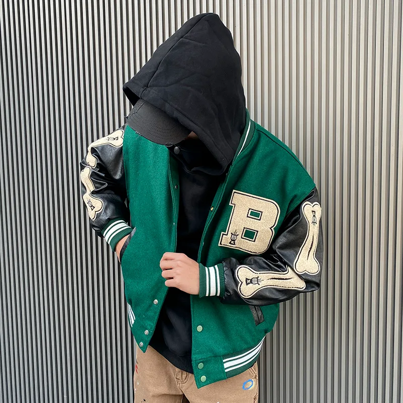Title 5, Brushed baseball uniform featuring contrast col...