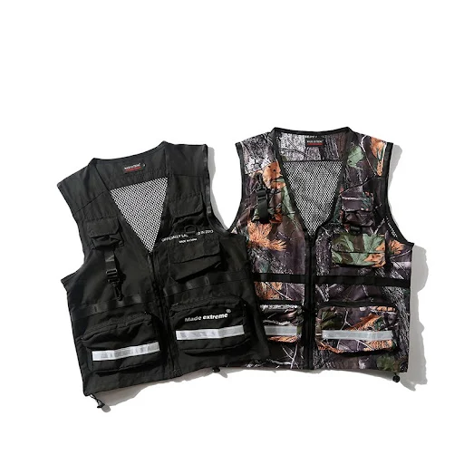 Title 4, Multi Pocket Overalls Vest for work, hobbies, a...