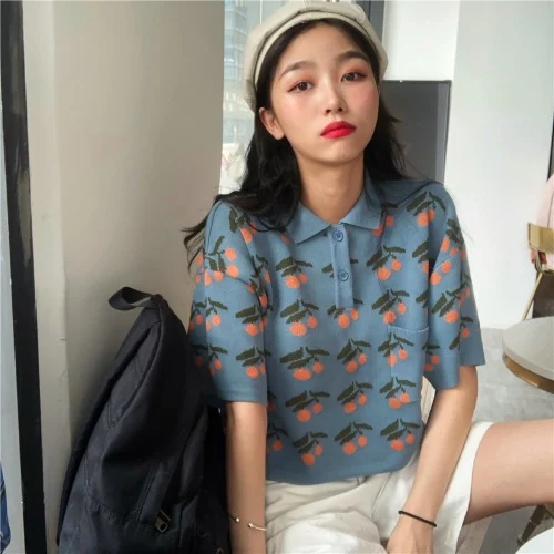 Title 4, Knitwear European Goods Small Shirt European St...