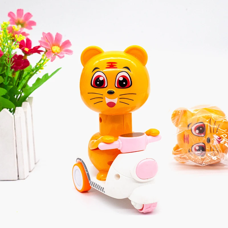 Children's Toy Set featuring a Yellow Duck, Rooster, Dog, Pig, Cow, Panda, Card and Motorcycle. Fun for Kids. — photo 14