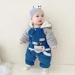 M992 Space Suit Velvet Romper