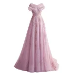 Brautkleid für Toast, Bankett, Jahrestreffen, Verlobung, Hochzeit und Abendveranstaltungen. Stilvoll und elegant. — foto 9