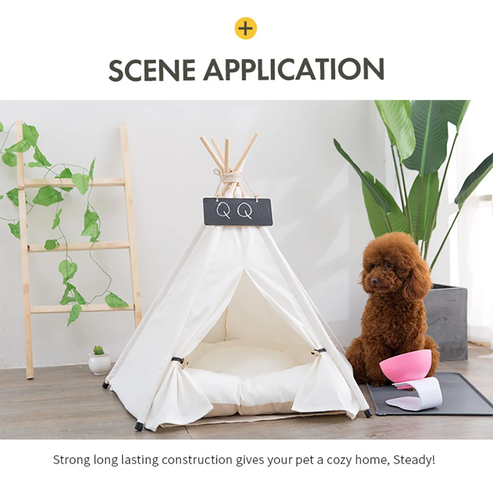 Title 7, Wholesale black and green striped dog tent, per...