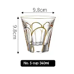 Gold Painting No 5 Cup 340ml