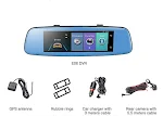 Espelho retrovisor Android de 8 polegadas com 4G, câmera e gravador 1080P HD para condução e nuvem, perfeito para uso transfronteiriço e segurança. — foto 2