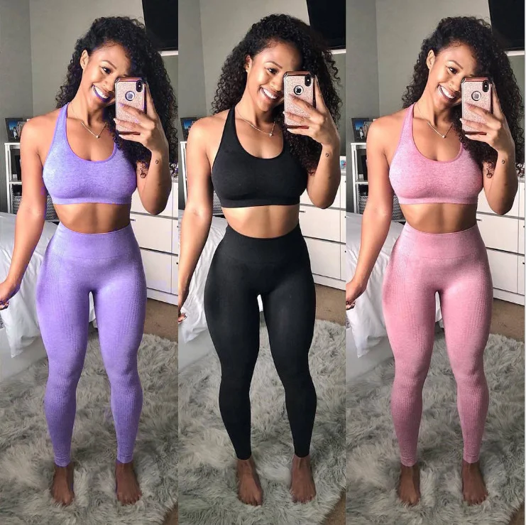 Title 6, Womens seamless fitness yoga leggings, butt-li...