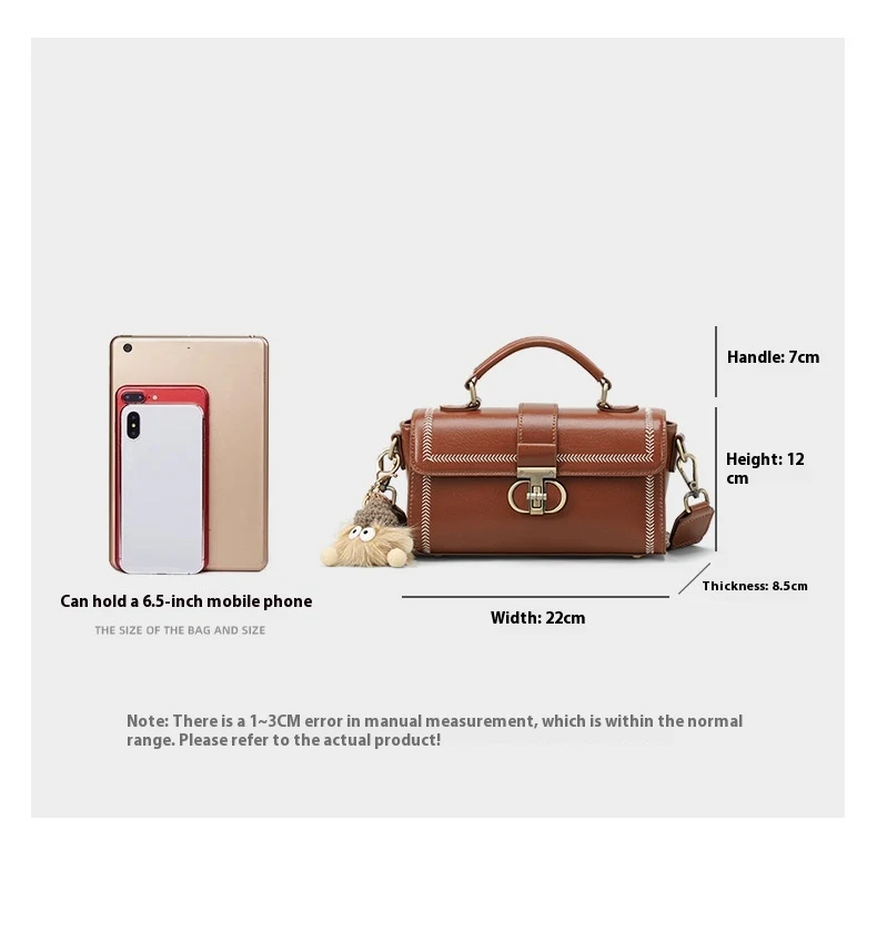 Title 17, Nova Bolsa de Ombro Feminina Advanced