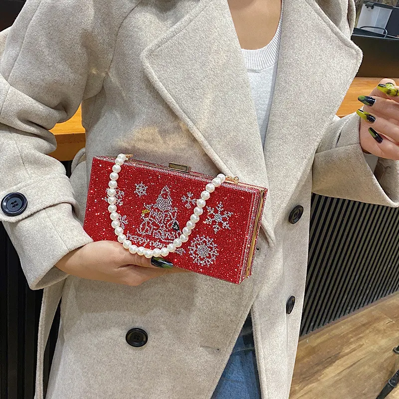 Bolsa Inclinada com Corrente para Mulheres Europeias e Americanas, design moderno e elegante, perfeita para uso diário e eventos especiais. — foto 3