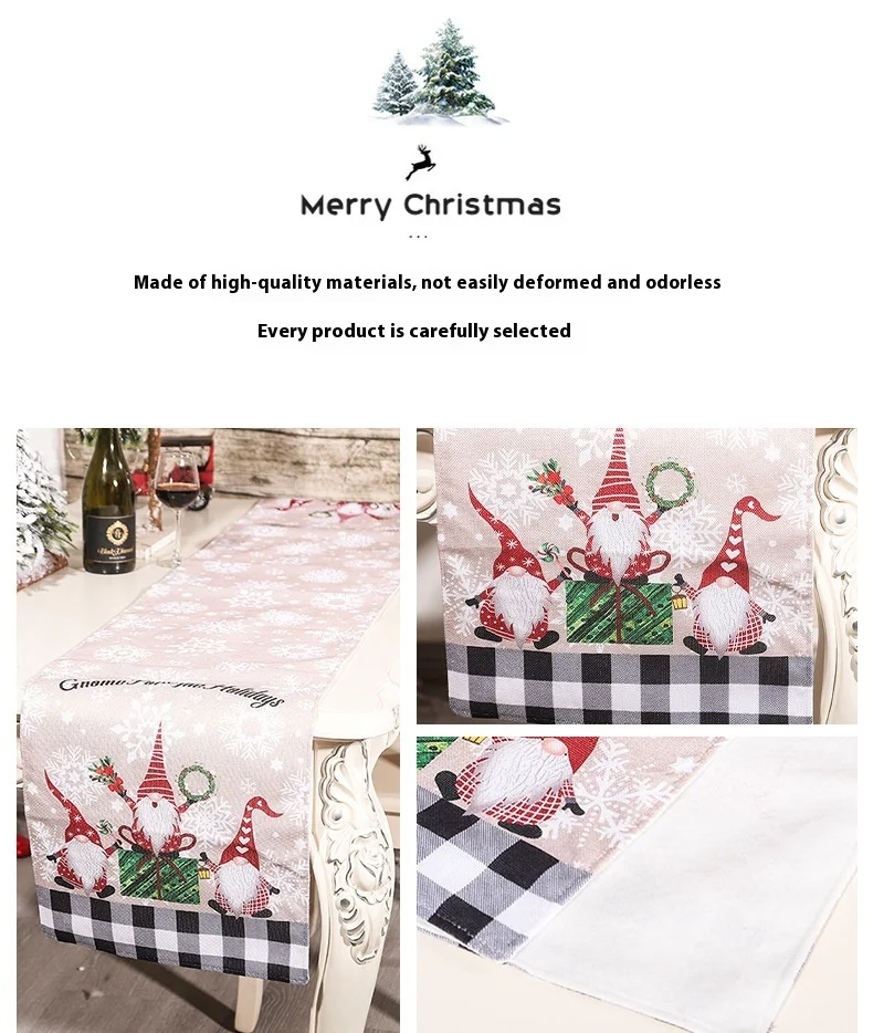 Title 1, Christmas Cartoon Forester Creative Tablecloth