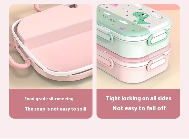 Title 13, Cartoon Bento Lunchbox voor Kinderen, Voedselve...