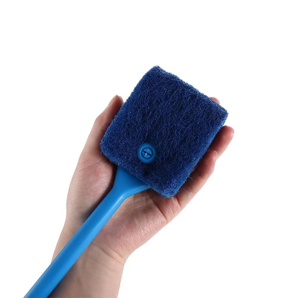 Title 6, Aquarium Cleaning Brush Plastic Sponge Glass Al...