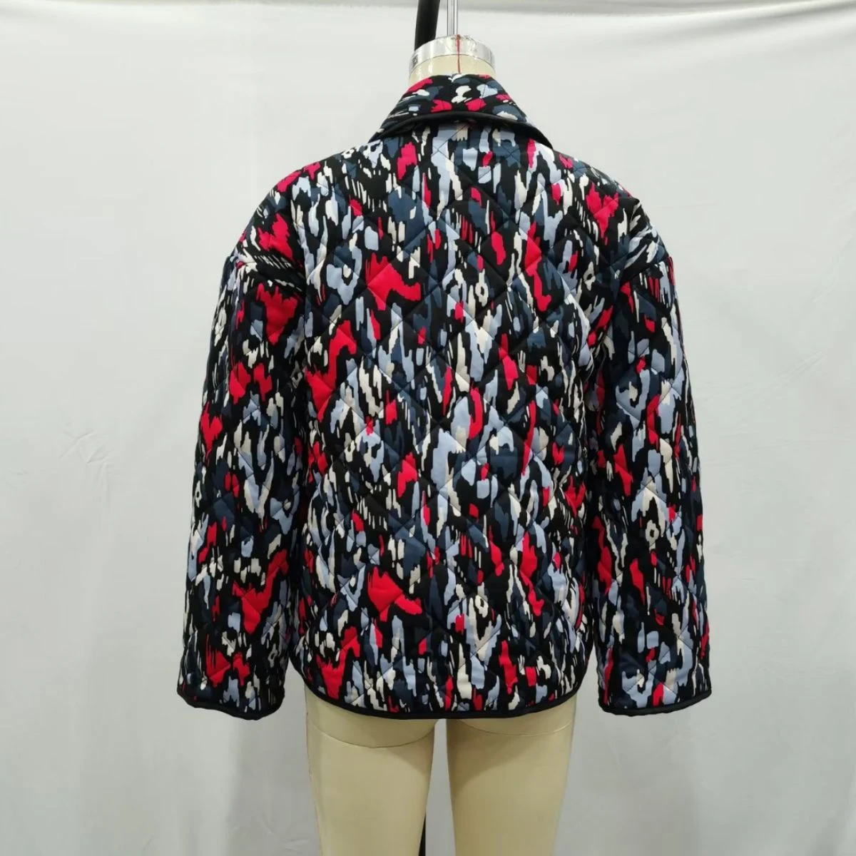 Title 4, Cappotto donna in cotone imbottito, sottile, st...