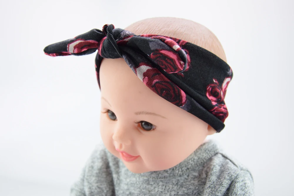 Title 4, Childrens Printed Leopard Print Knotted Headba...