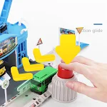 Conjunto de Brinquedo de Catapulta, Estacionamento e Ônibus Escolar — foto 1