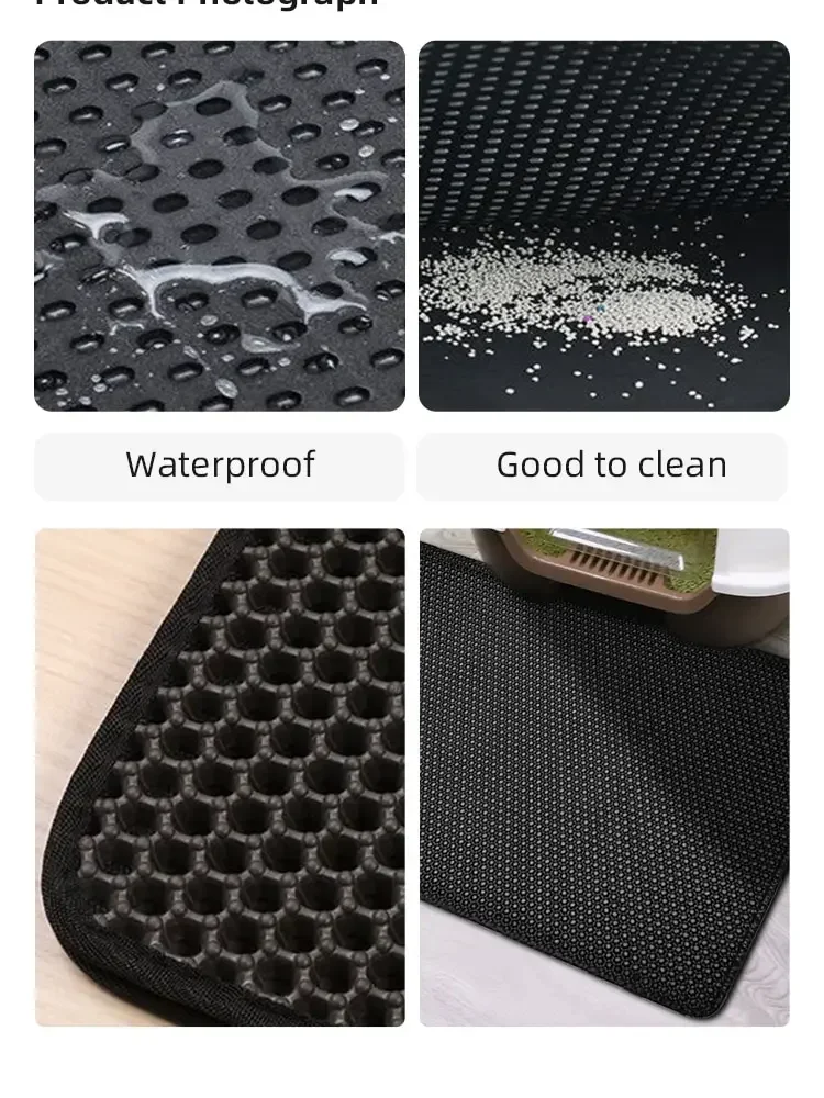 Title 6, Pet Litter Mat Anti-slip Mat Pet Supplies Water...