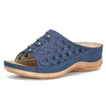 Damessandalen en Slippers met Helling en Dikke Zool Plus Size Casual Slippers voor Dames Comfortabel en Stijlvol — foto 5