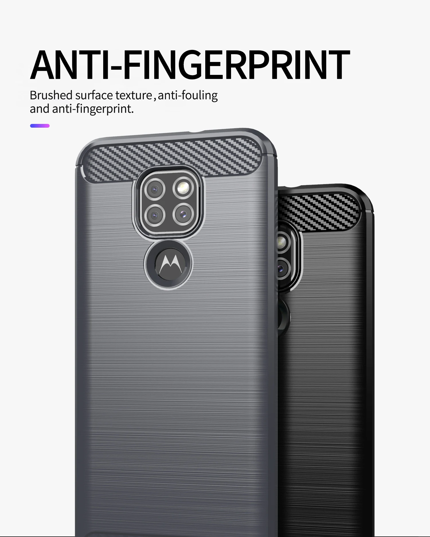 Title 8, Capa para Celular MOTO G9Plus E7Plus Silicone G...
