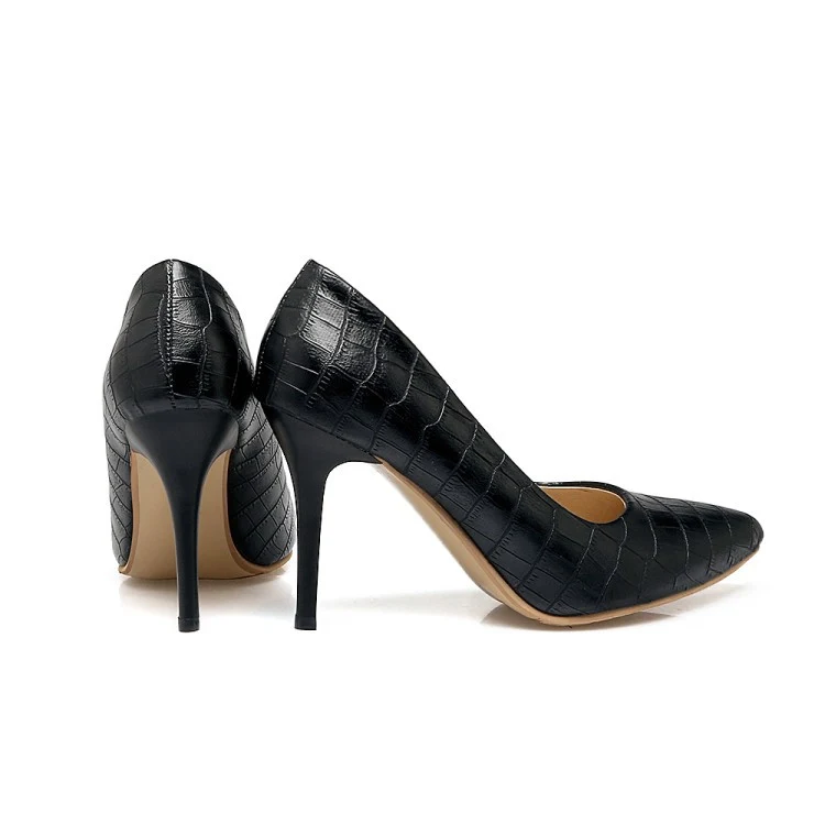 Title 15, Pointed non-slip stiletto shoes for women. Walk...