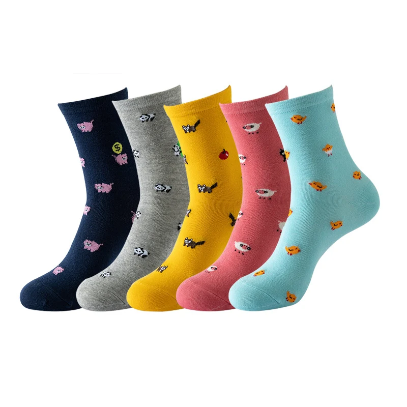 Title 32, Womens Cotton Mid-calf Length Socks