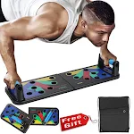 Multifunktionales Push-up Fitness Board Bracket hilft beim Training verschiedener Muskelgruppen für verbesserte Kraft und Fitness. — foto 9