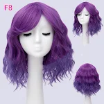 Color Short Curly Corn Perm Cosplay Wig. Comfortable, easy to wear wig for costume parties, cosplay, and fun. Get the pe — photo 13