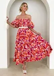 Red Printed